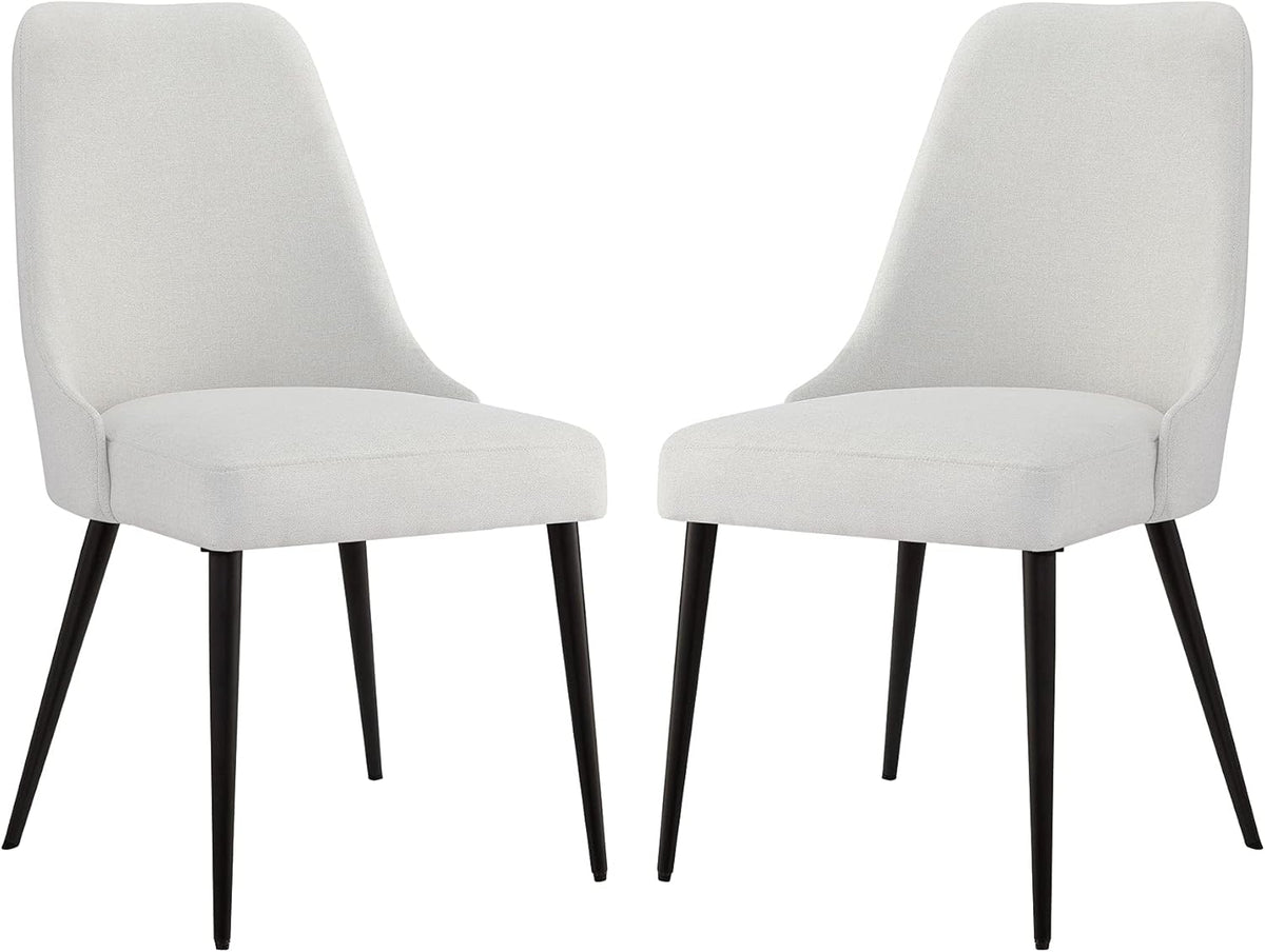 Black PU Set of 2 Dining Chair R808