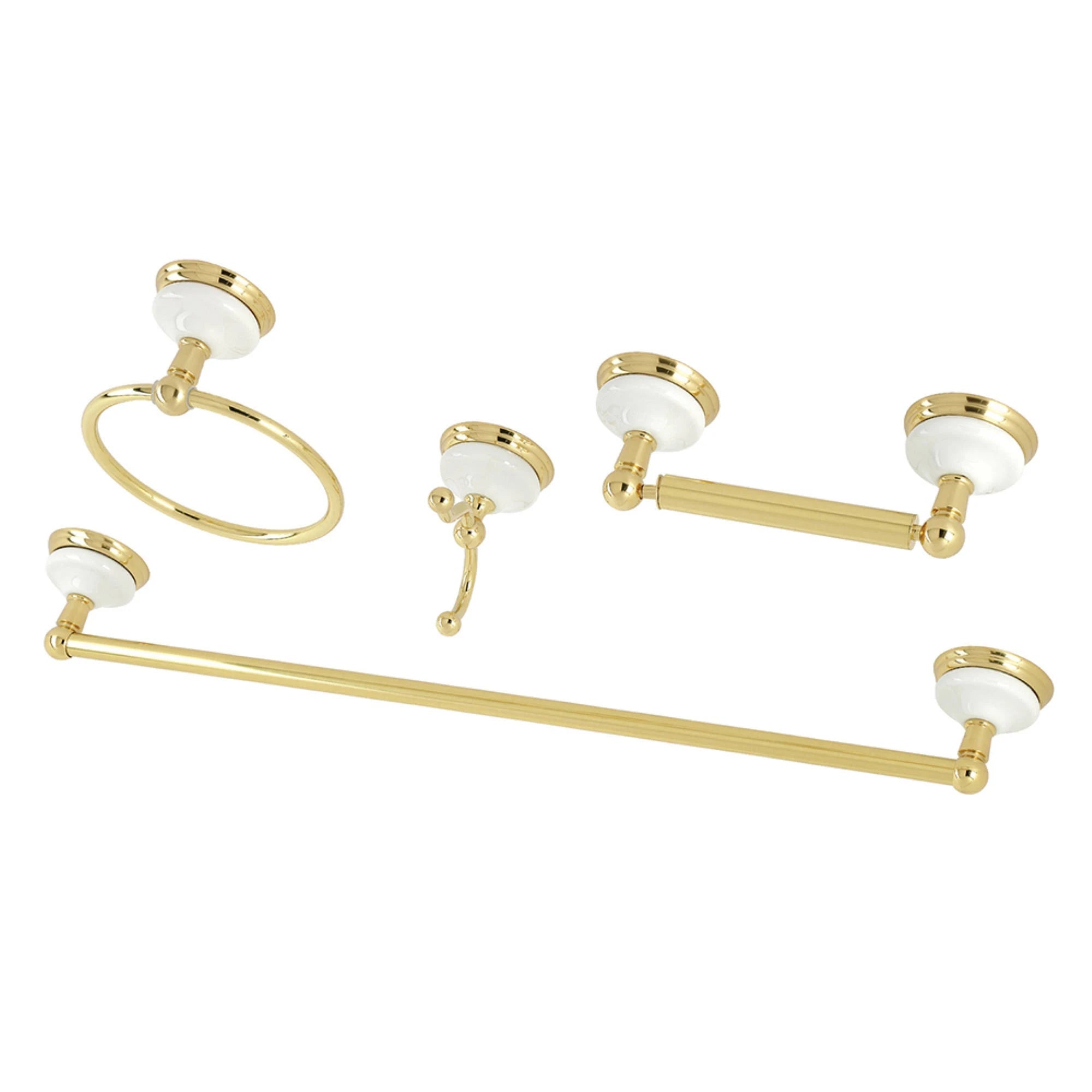 Victorian 4-Piece Bathroom Hardware P680141
