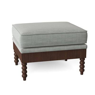 White Rectangle Ottoman D200626