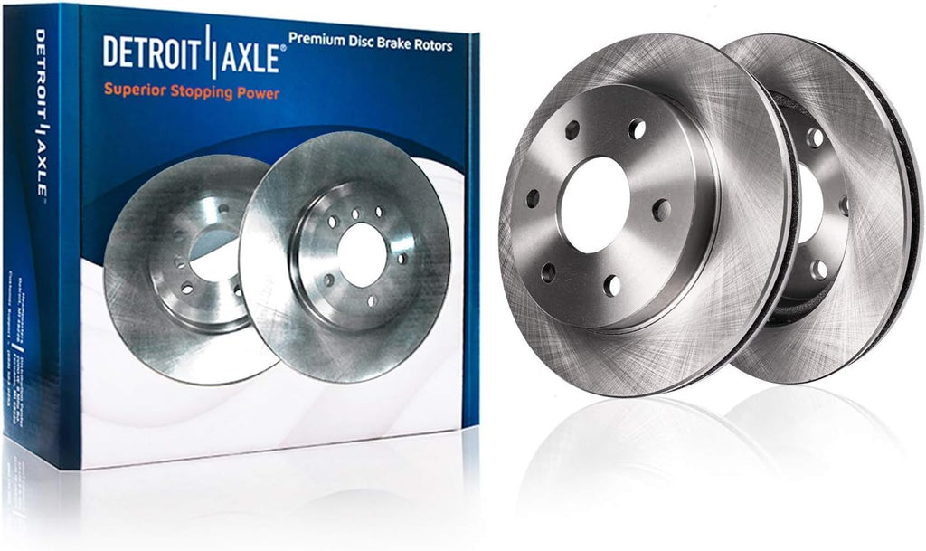 12.01" 6-Lug Front Disc Rotors Brake Pads C119529