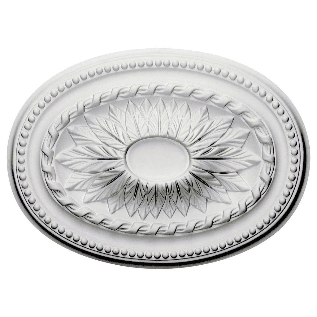 Hand-Painted Pewter Ceiling Medallion F437812
