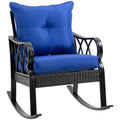 Rattan Rock Chair with Aluminum Frame N165