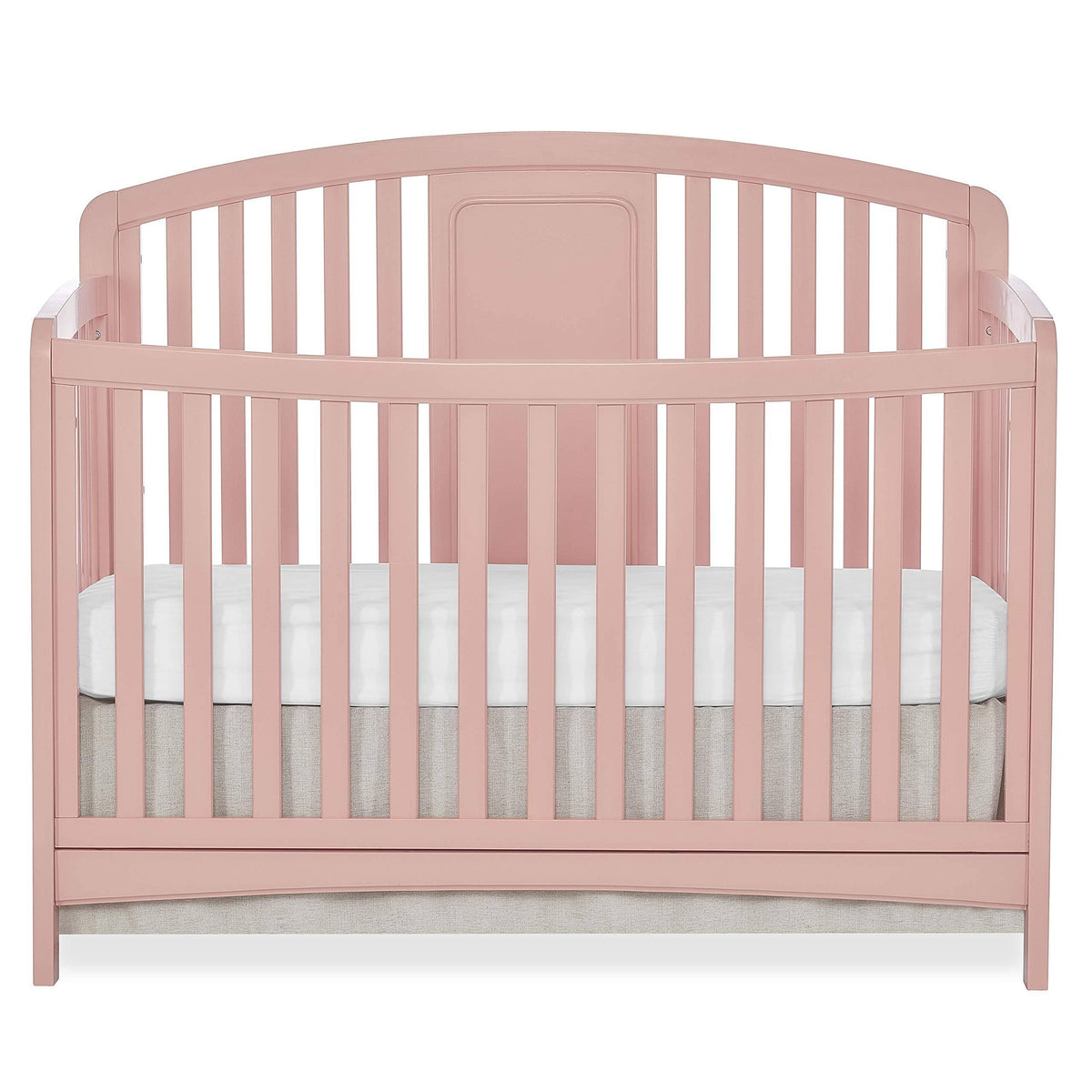 4-in-1 Convertible Crib in Dusty Pink U492