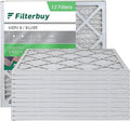 14x14x1 MERV 8 Pleated HVAC Air Filter (12-Pack) C28232