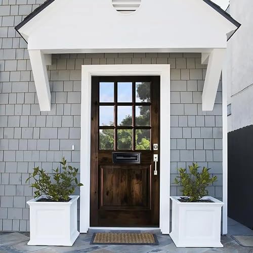 Black Galvanized Steel Locking Mailbox Door Drop Box T756826