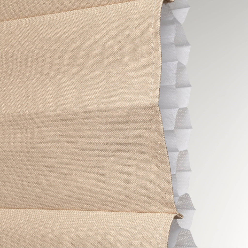 Khaki Insulating Cordless Roman Shade 34 x 72 W9393