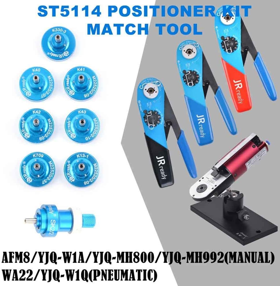 Adjustable Indent Crimp Tools with Positioner Kit M299