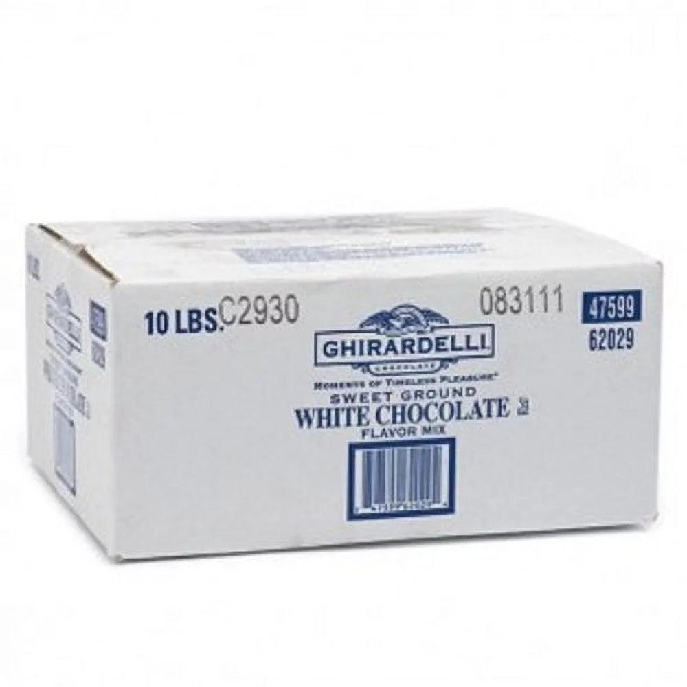 25-Pound Sweet Ground White Chocolate Flavor Beverage Mix N722