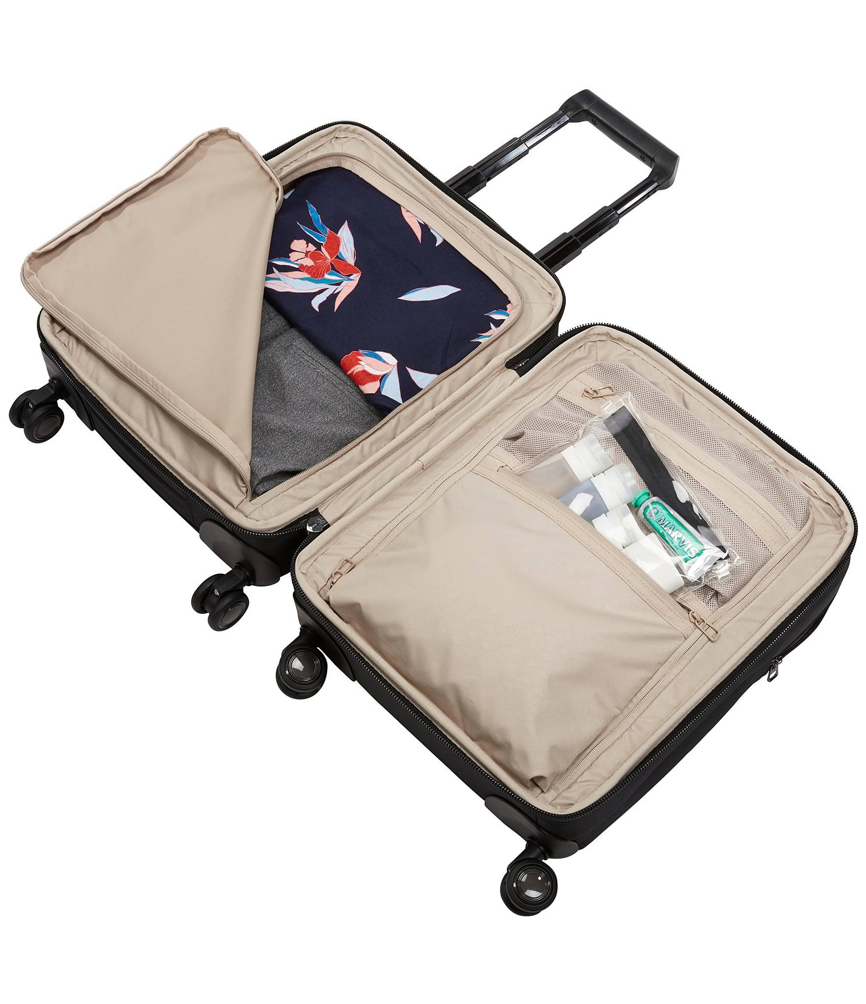 Compact Carry on Spinner Black U8759