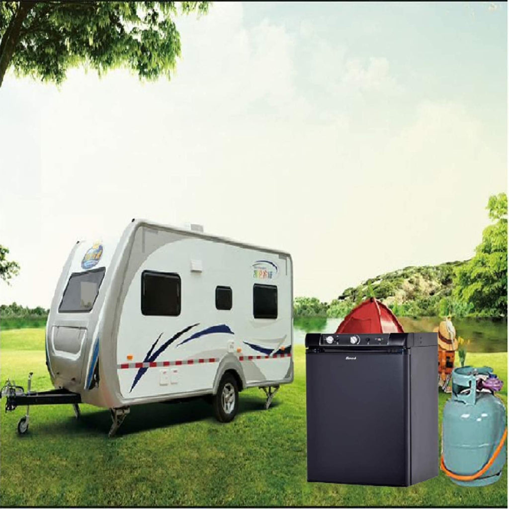 Black 2.1 Cu.ft. 3 Way Propane Refrigerator X687088