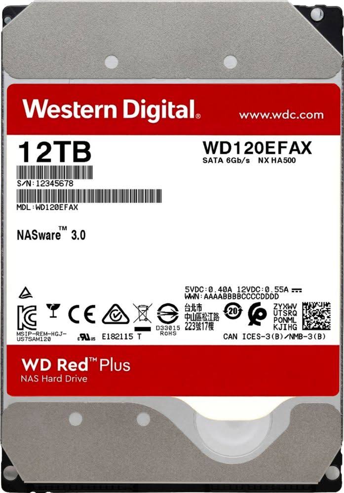 12TB Internal SATA NAS Hard Drive V21253
