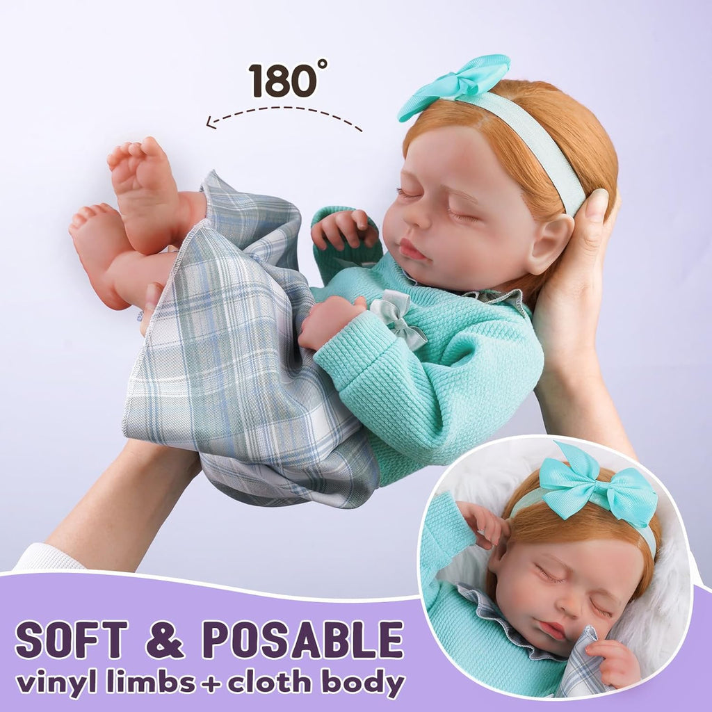 20 Inch Soft Body Realistic Blond Hair Baby Doll N730367