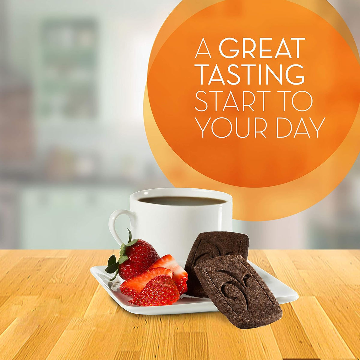 Chocolate Flavor Fiber Thins, 12 Servings F3276