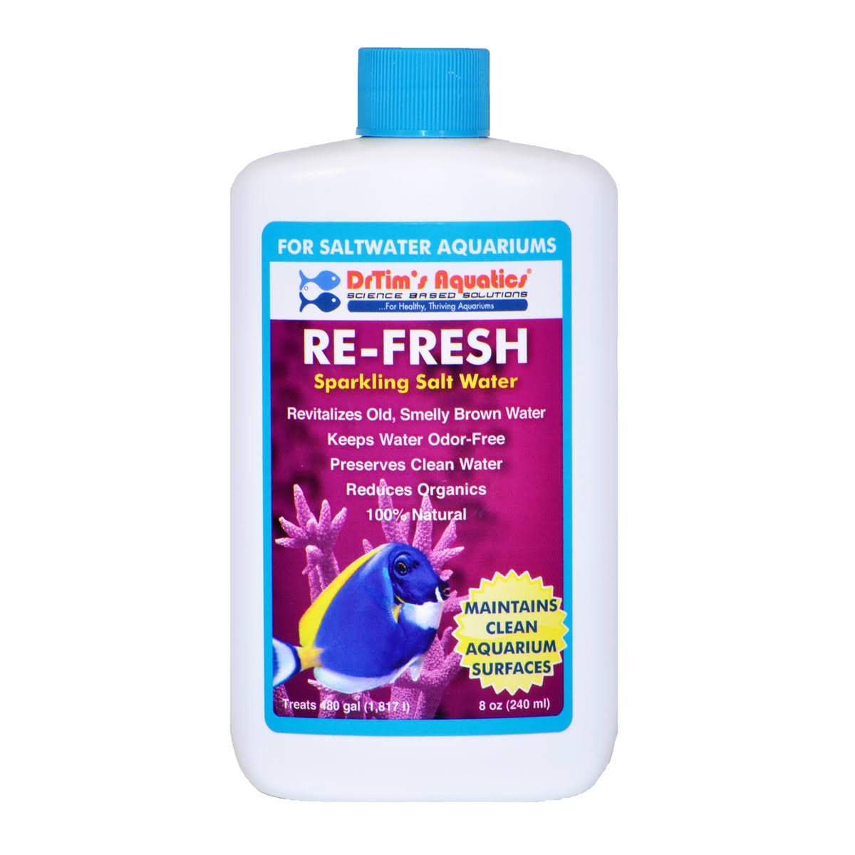 64oz Natural Sparkling Water for Saltwater E6431