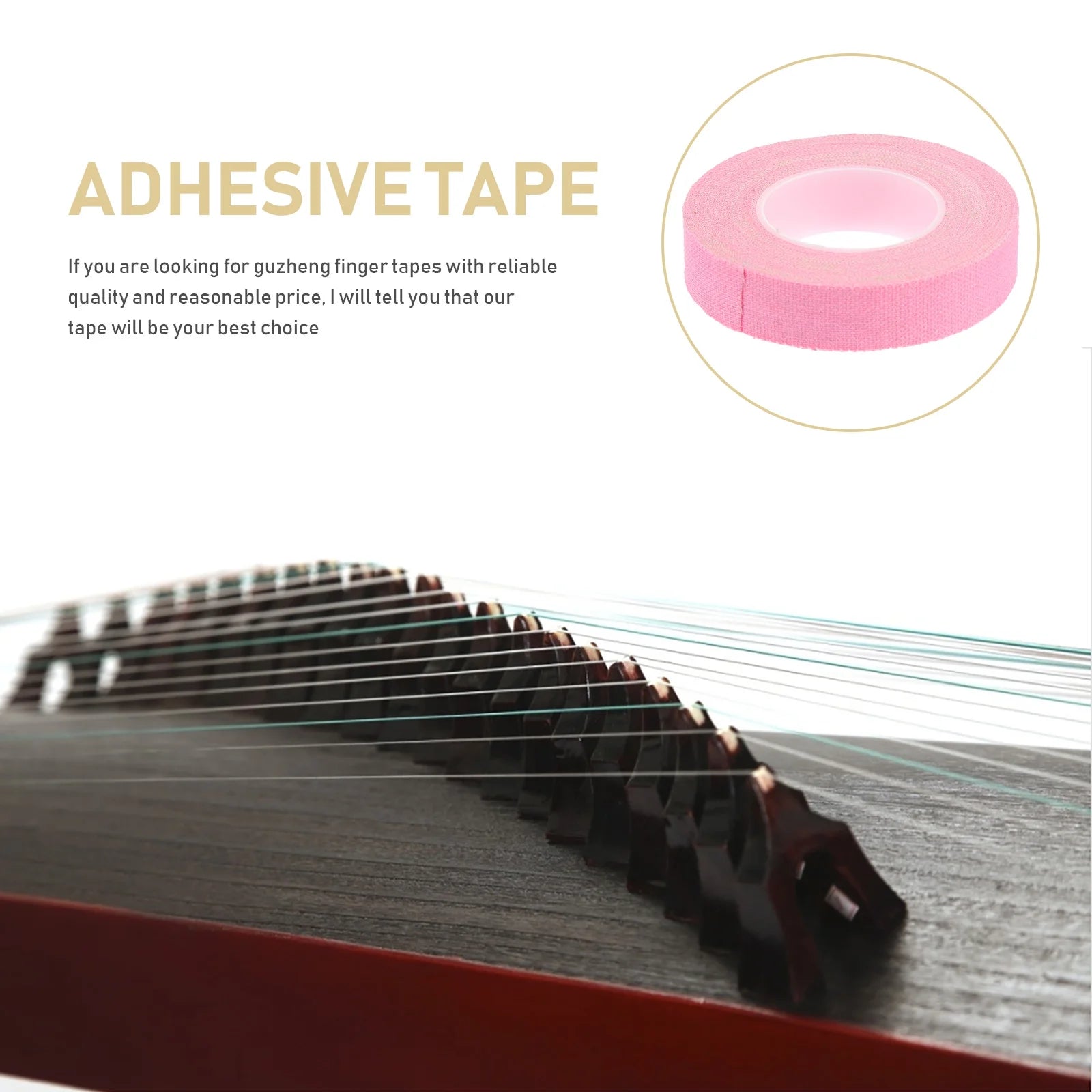 10 pcs Finger Adhesive Tapes for Guzheng Pipa K2016