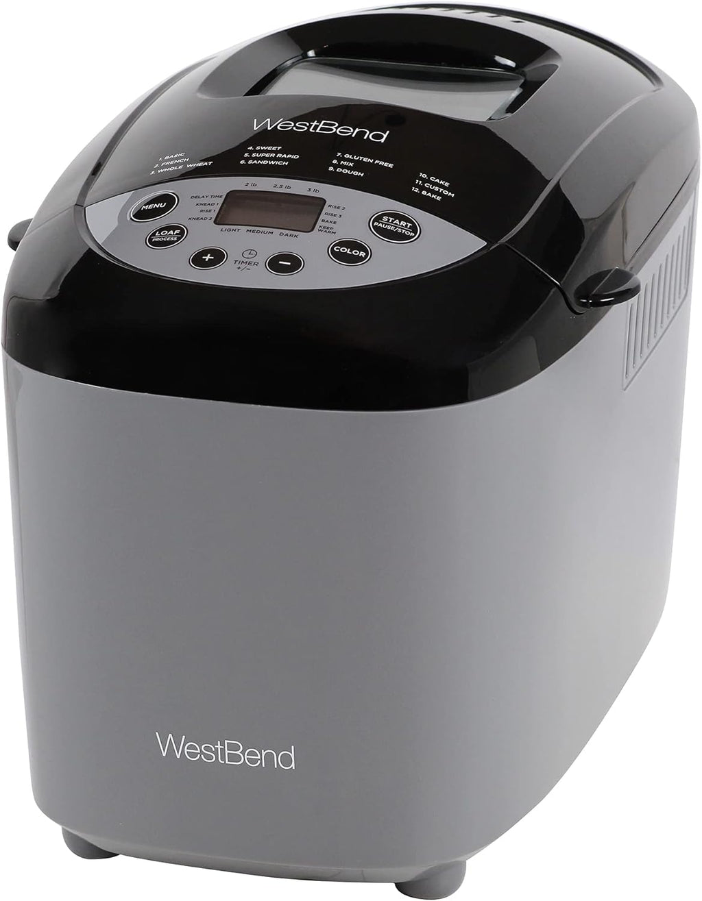 Gray 3-Pound Bread Maker D7198