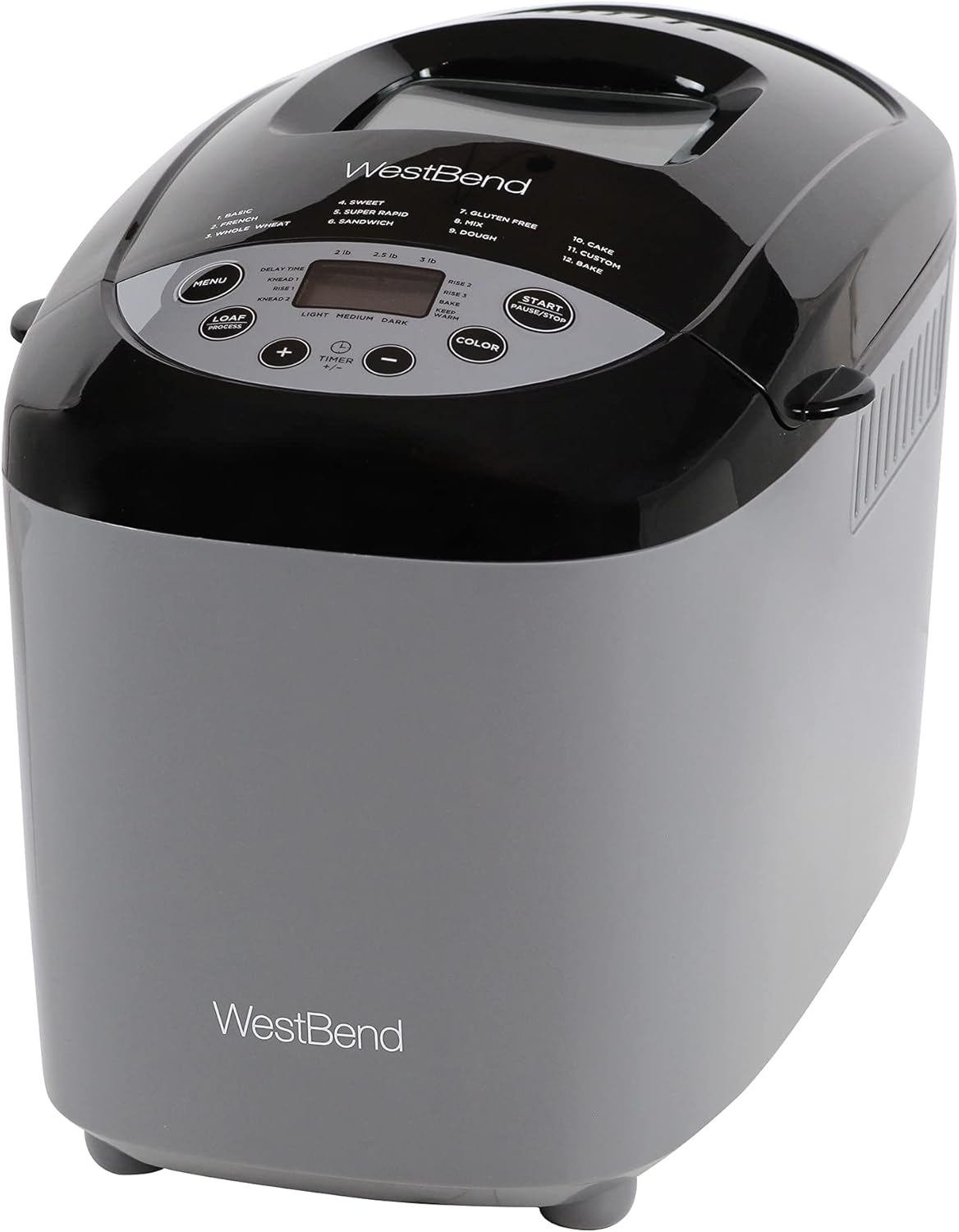 Gray 3-Pound Bread Maker D7198