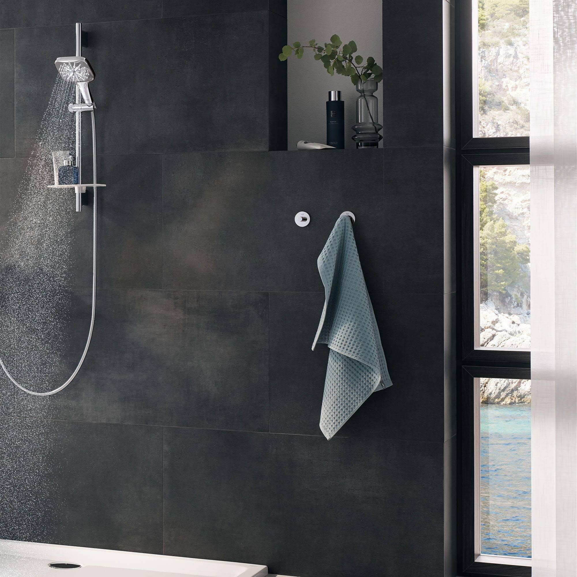 Starlight Chrome Shower Slide Bar T6764