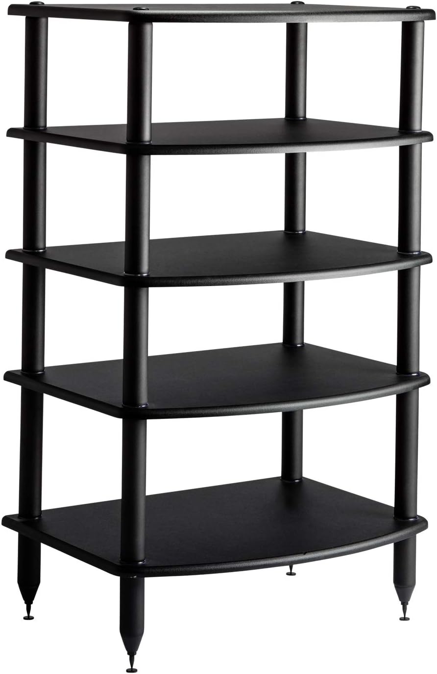 5 Shelf Carbon Audio Rack Y648472