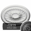 Hand-Painted Pewter Ceiling Medallion F437812
