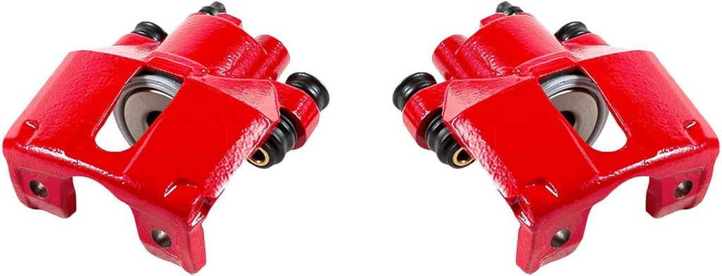 Red Powder Coated Caliper Assembly Pair Set J449