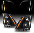Dual Projector Black Smoke Housing Headlights O80563
