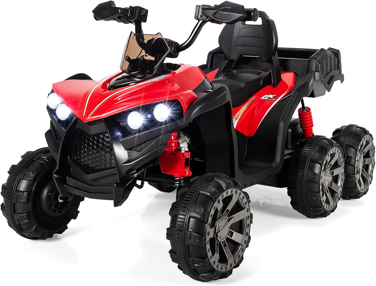 12V Battery Powered 6 Wheels Electric Ride on ATV (Black) Y7622