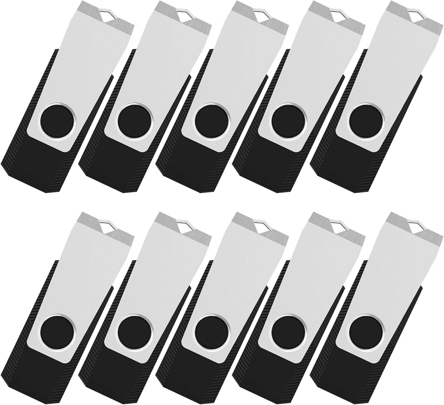 10 Pack 32GB USB 3.0 Flash Drives, Black S40614