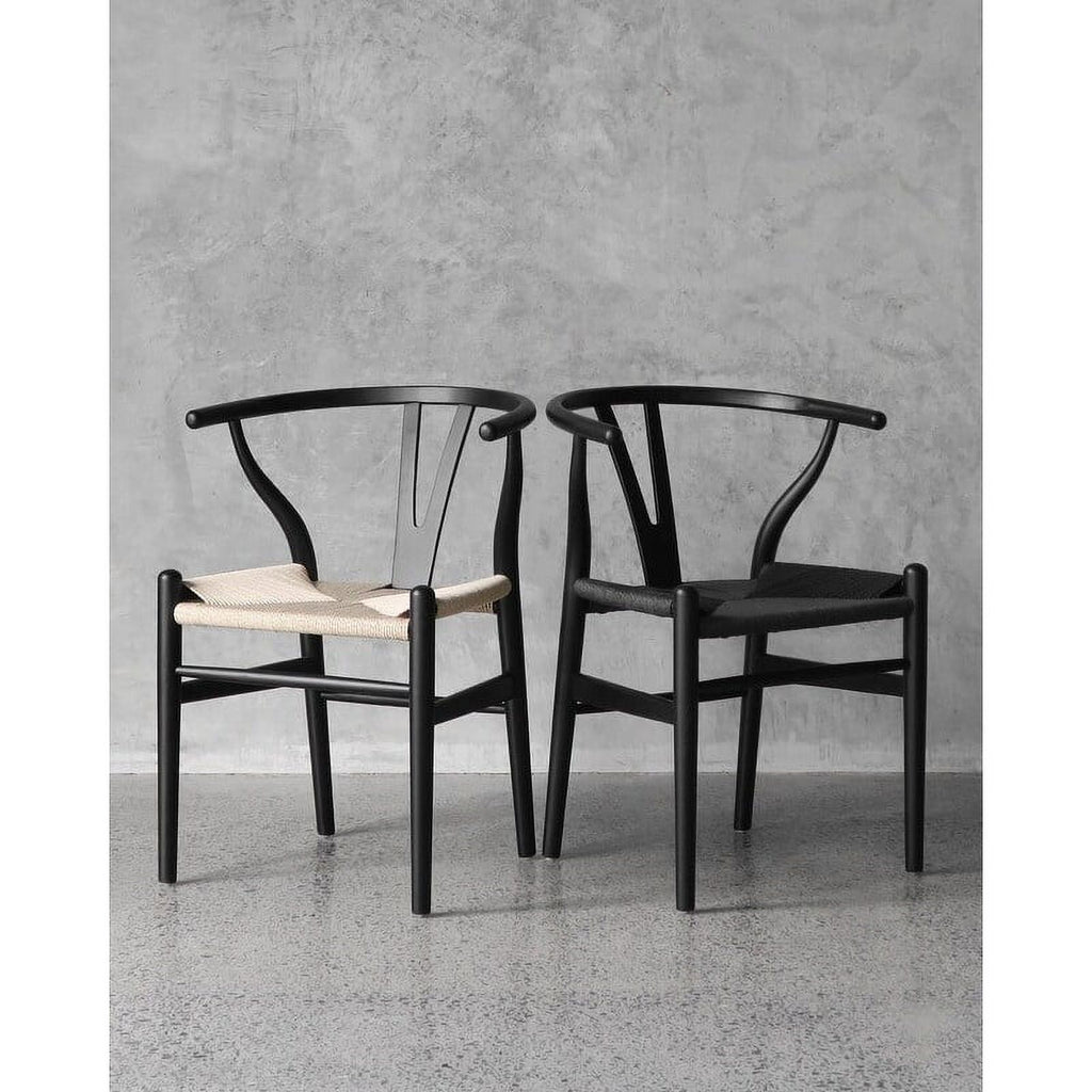 Mid-Century Modern Solid Wood Dining Chair E684217
