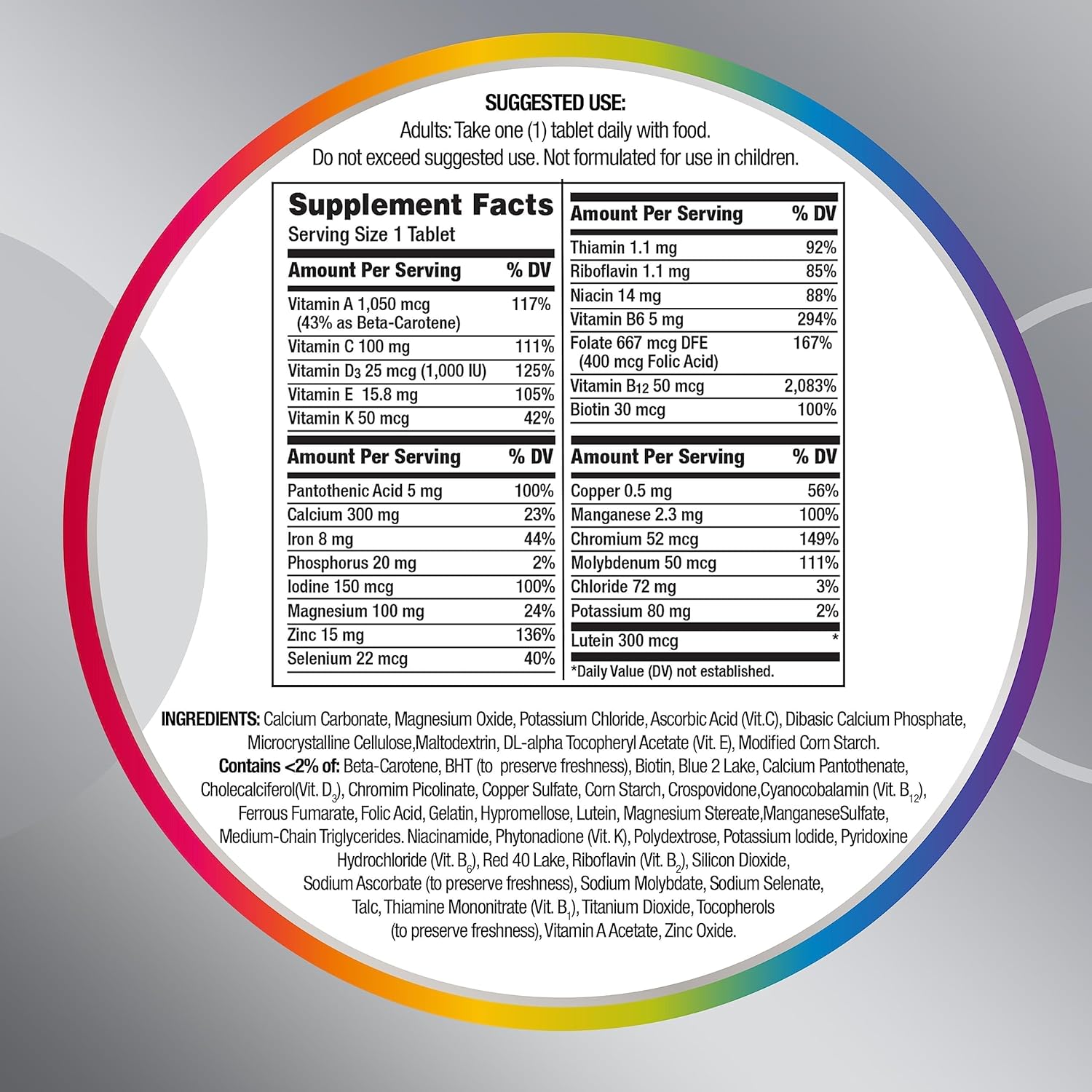 Women's Multivitamin 200 Ct H198807