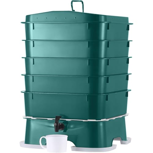 Dark Green Worm Composter S1295