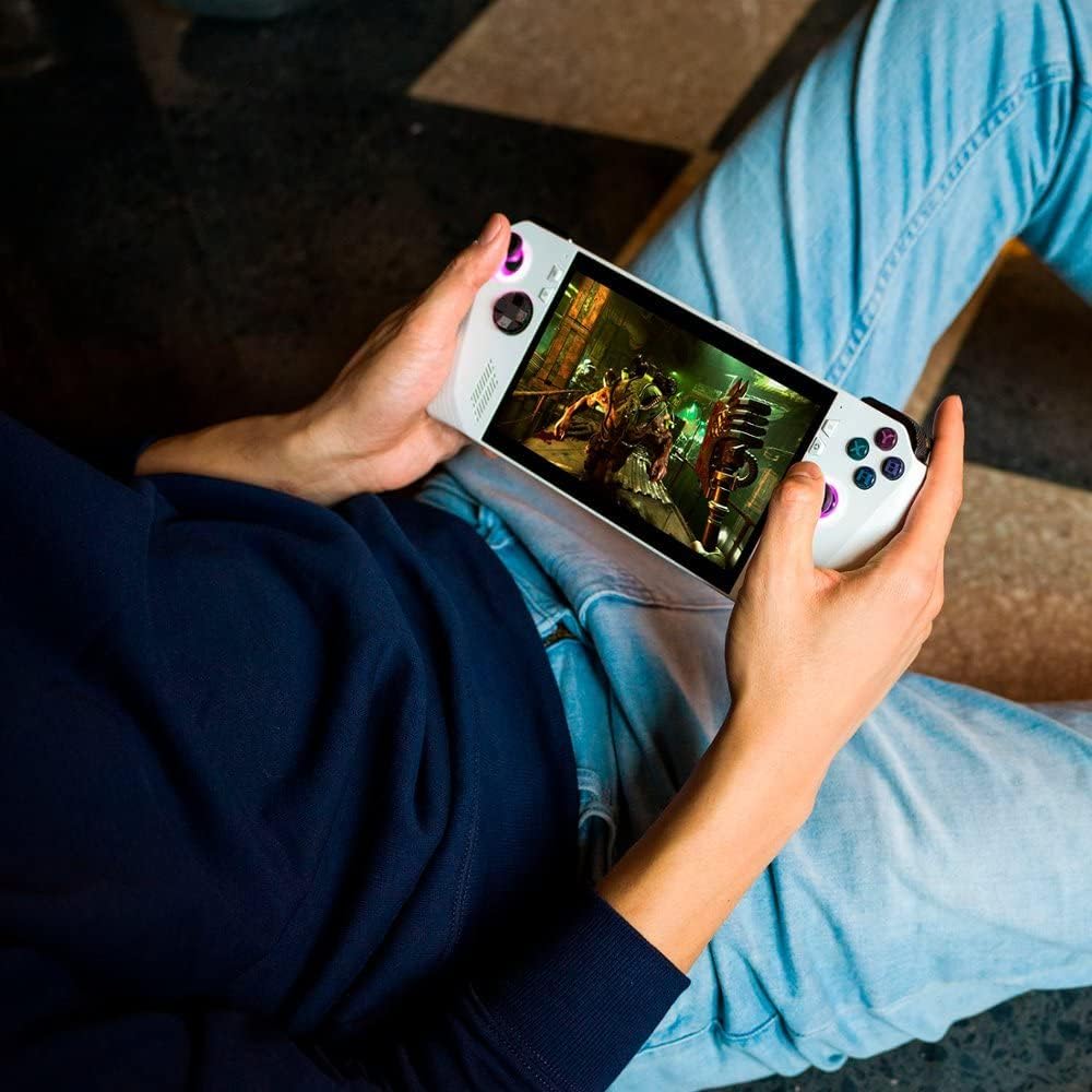White 7-inch 512GB Gaming Handheld with AMD Ryzen Z1 Extreme Processor Z66995