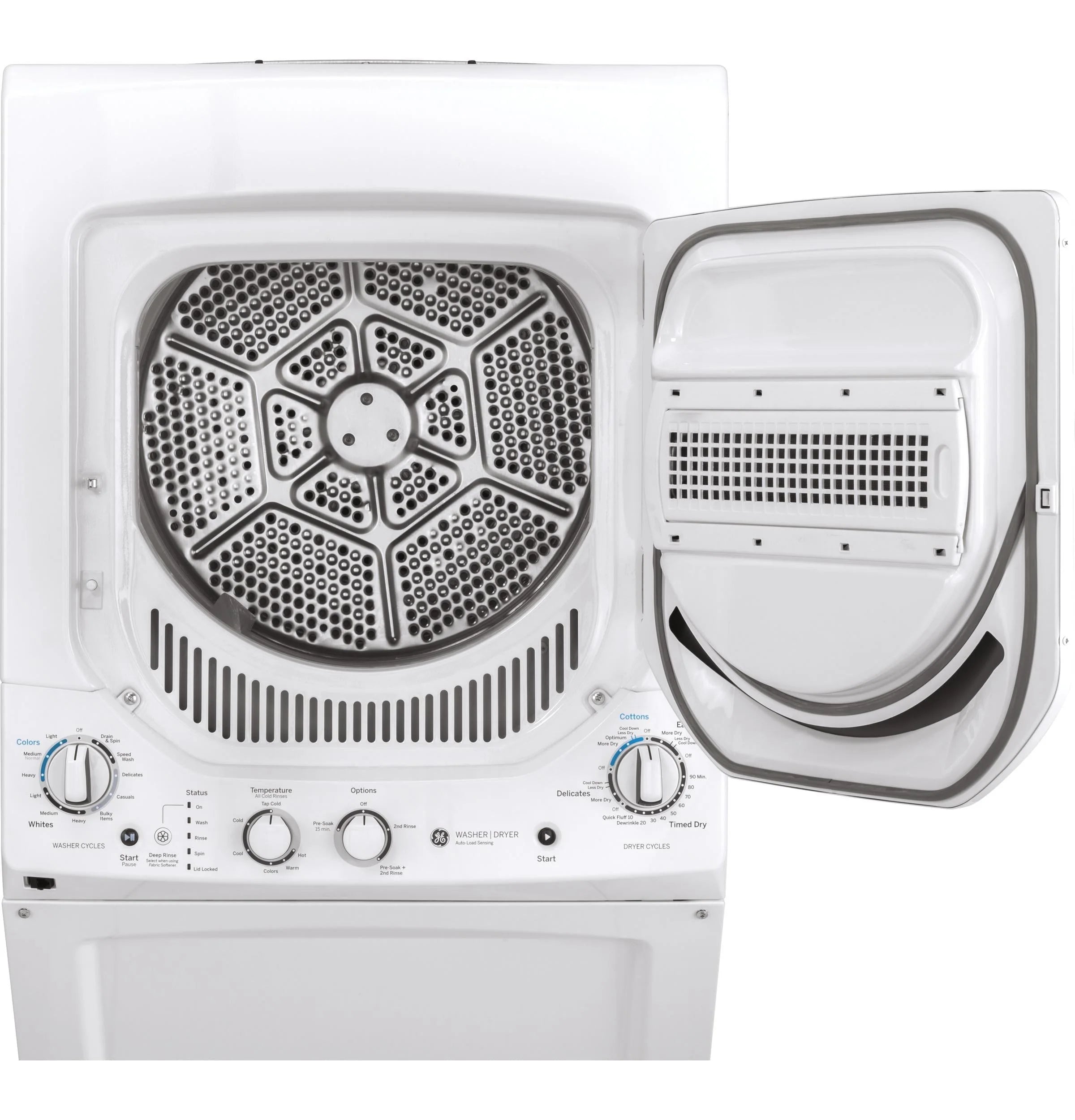 2.3 cu. ft. Washer with Stainless Steel Basket and 4.4 cu. ft. Electric Dryer T255044