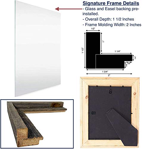 Natural Weathered Gray 16x20 Picture Frame M97453