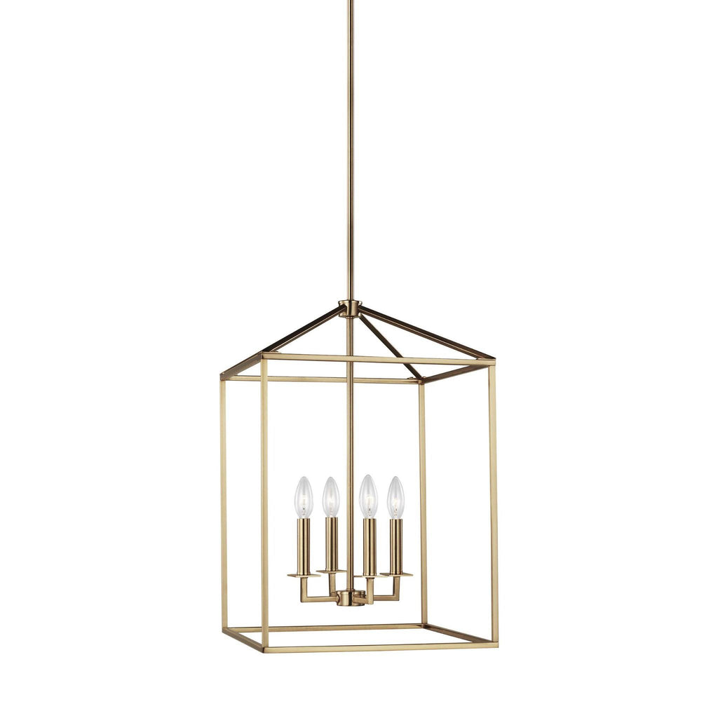 Four Light Hall / Foyer Satin Bronze E114878