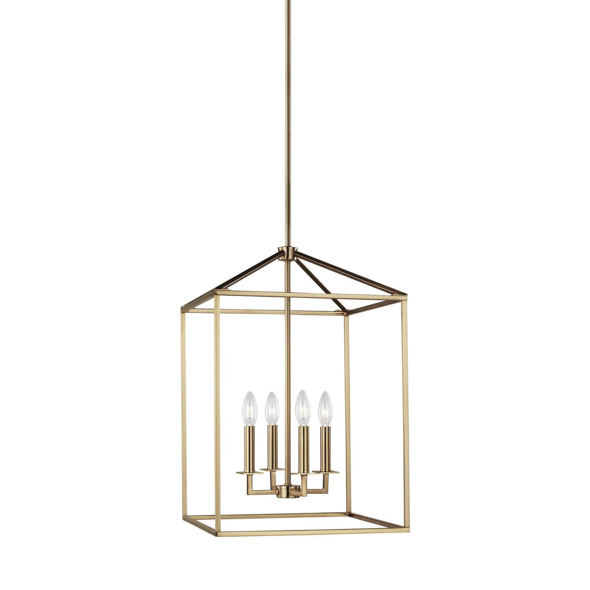 Four Light Hall / Foyer Satin Bronze E114878