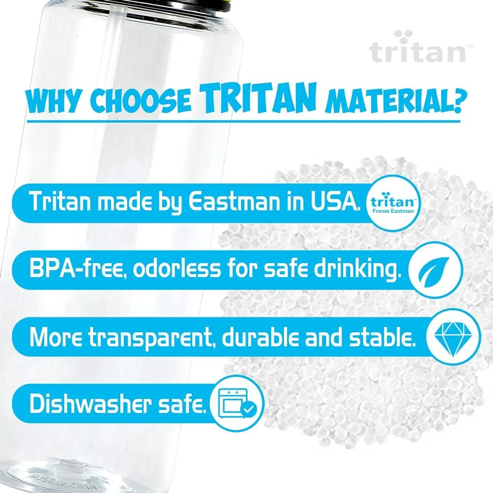 Unicorn 23oz Tritan Water Bottle with Straw L1091