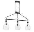 Oiled Bronze 3 Light Island H20264