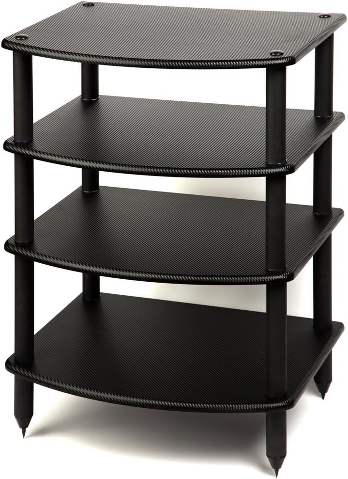 5 Shelf Carbon Audio Rack Y648472