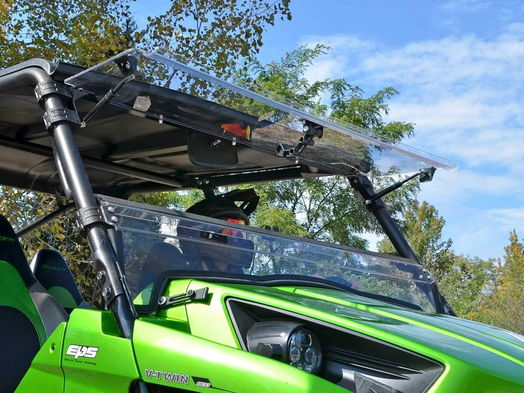 1/4 Thick Polycarbonate Flip Windshield H844