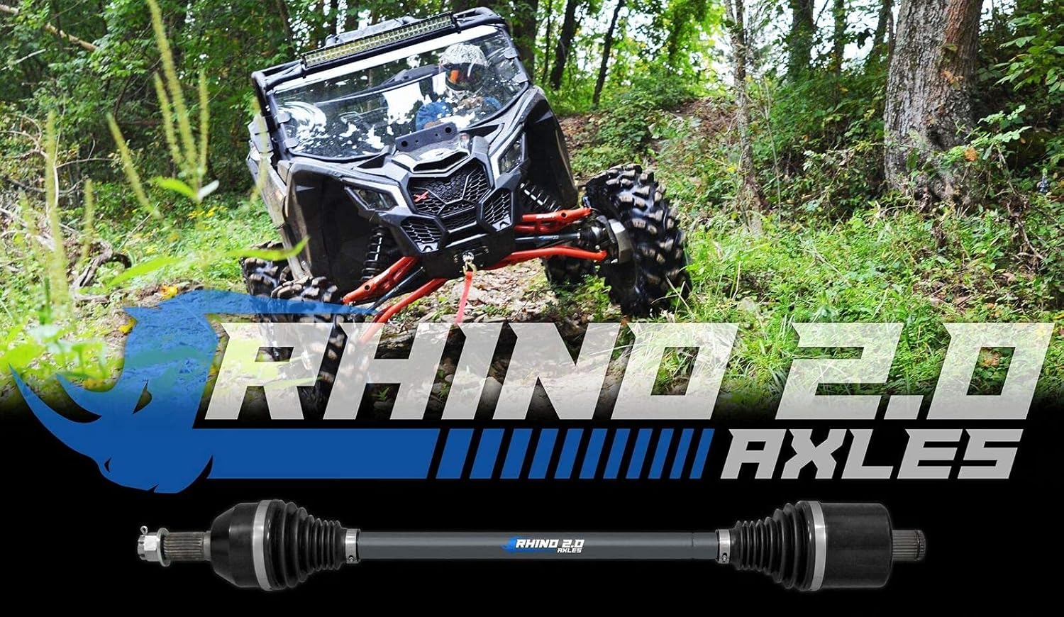 Heavy Duty Rear Axle Made of 4340 Chromoly Steel J6314