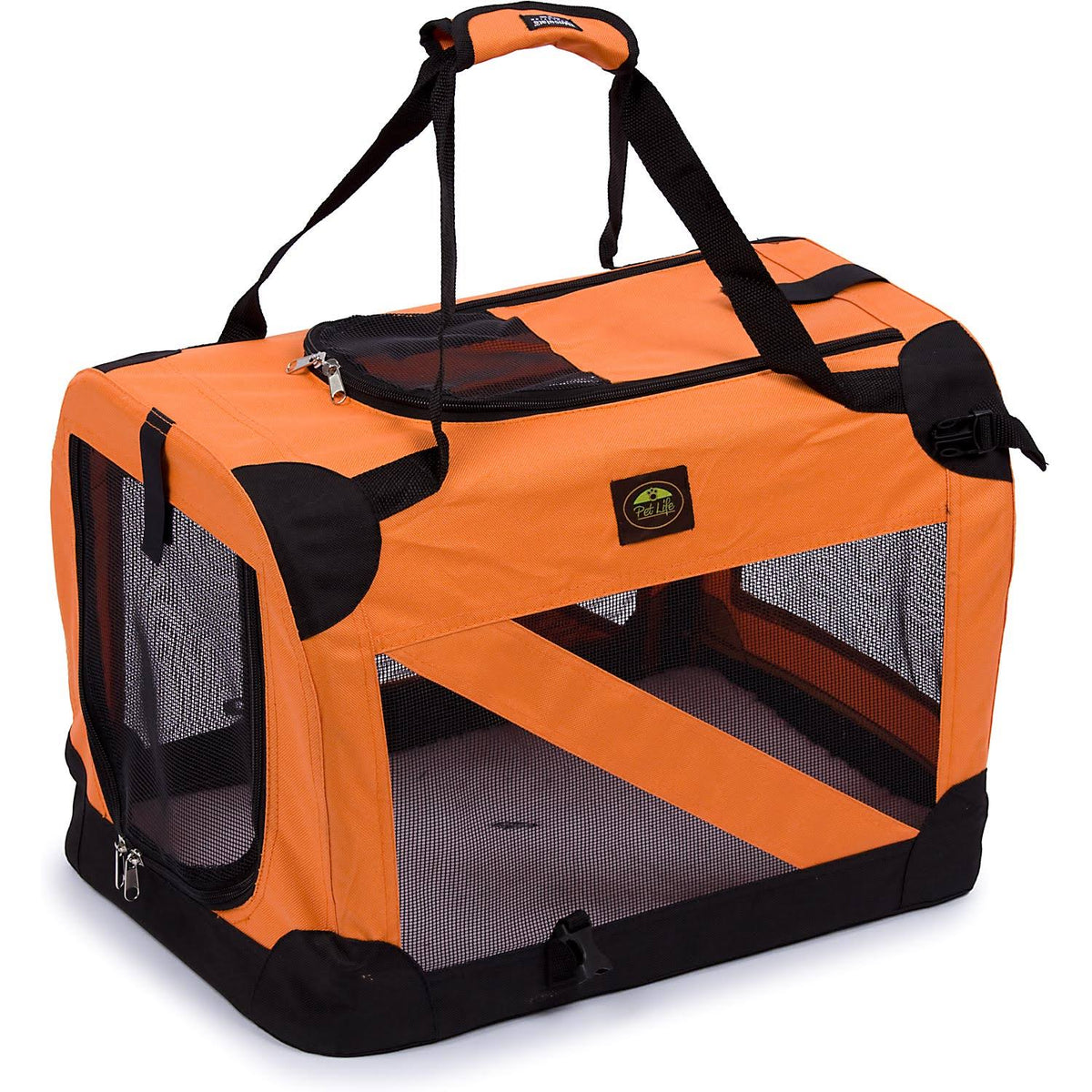 Folding Pet Dog Carrier, Orange C8322