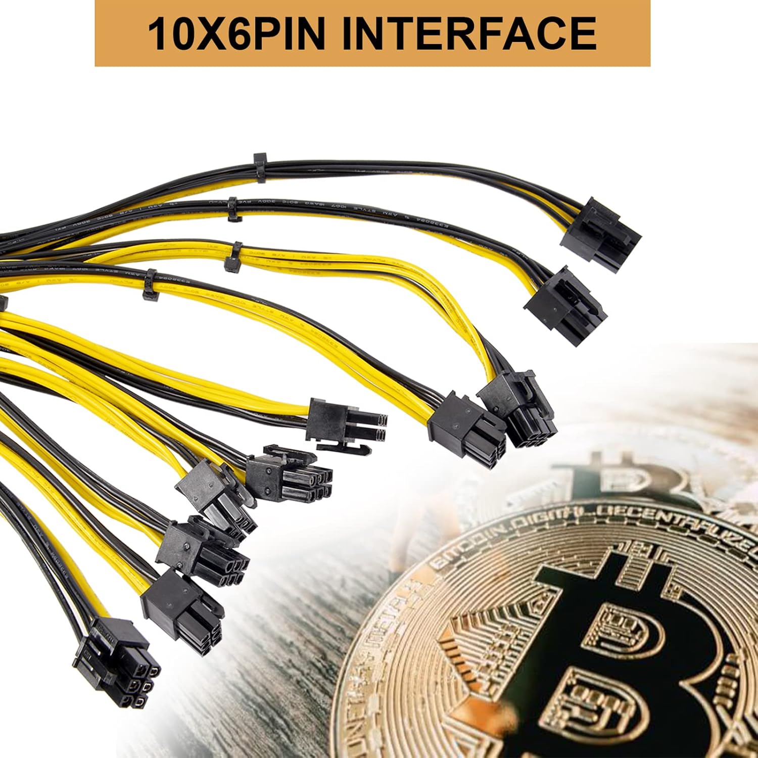 2000W 2U Mining Power Supply with Power Cable Y262499