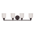 4 Light Bath Bar in English Bronze L41626