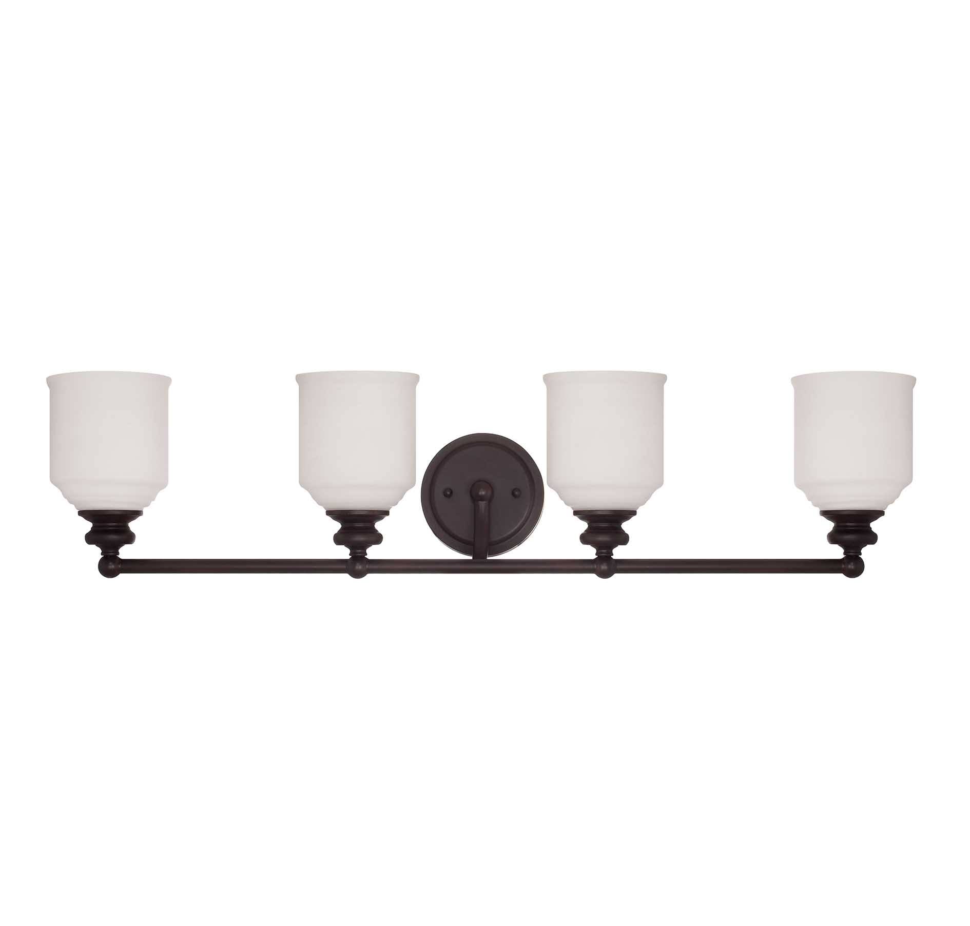 4 Light Bath Bar in English Bronze L41626
