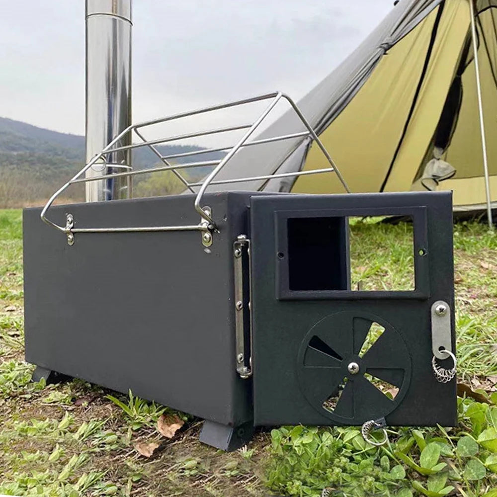 Portable Wood Burning Stove for Cooking and Heating F235740