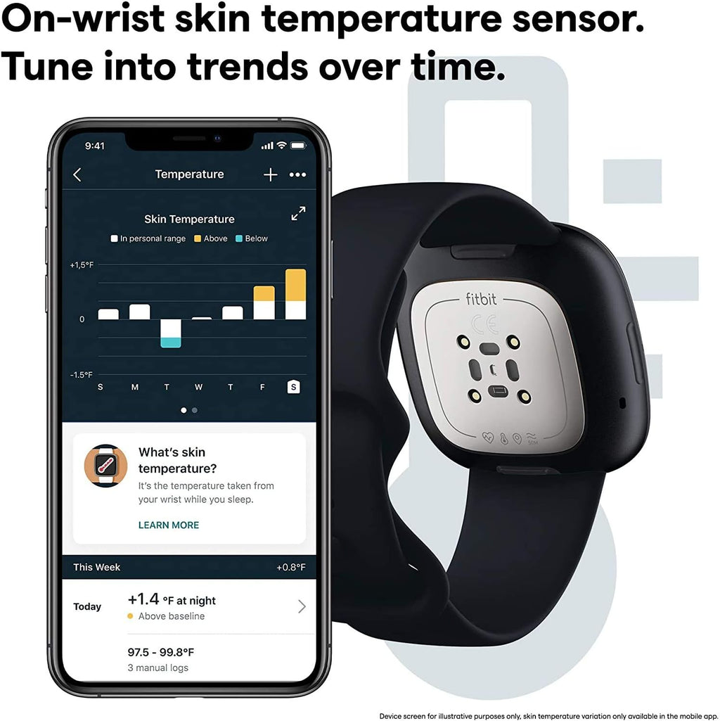 Graphite Health & Fitness Smartwatch with GPS R2075