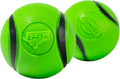 Green Rubber Dog Balls 2 Pack Y5730
