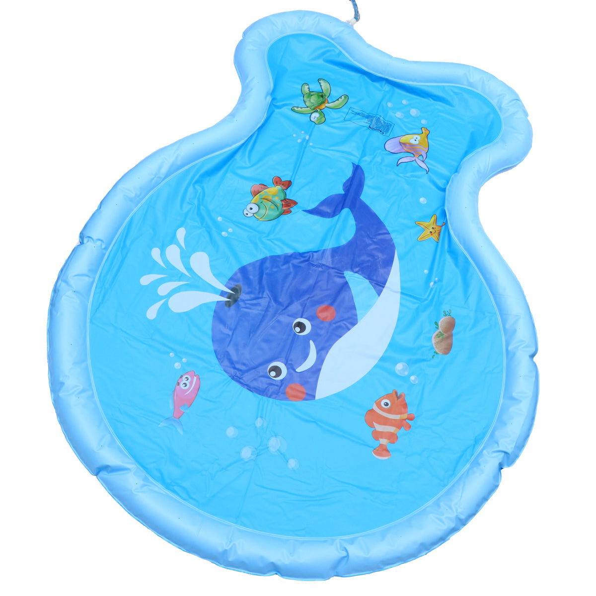 Inflatable Water Spray Pad Mat Sprinkler Fish Shape Outdoor X351