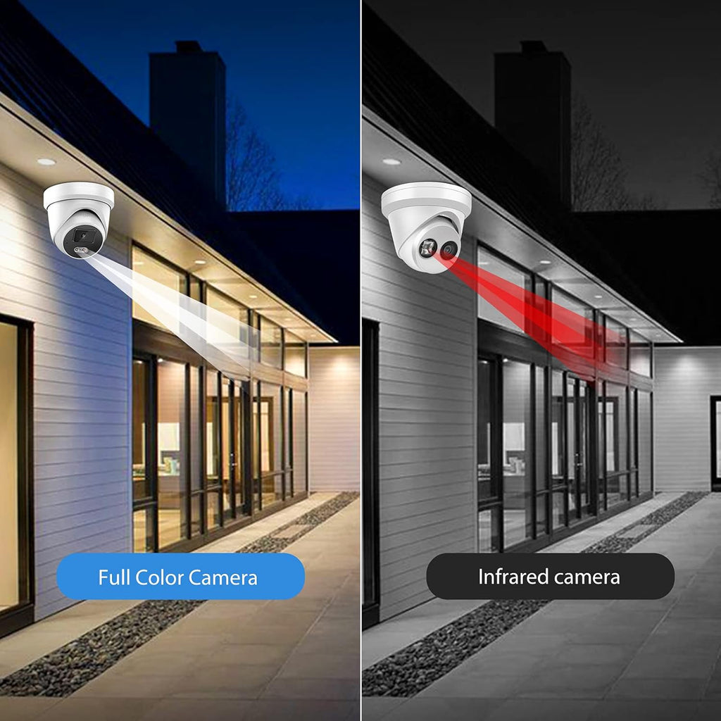 4MP Full-time Color Network Camera with Built-in Microphone, Micro SD Slot W63357